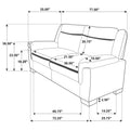 Arabella Faux Living Room