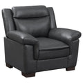 Arabella Upholstered Padded Arm Accent Chair Grey - 506593