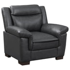 Arabella Upholstered Padded Arm Accent Chair Grey - 506593