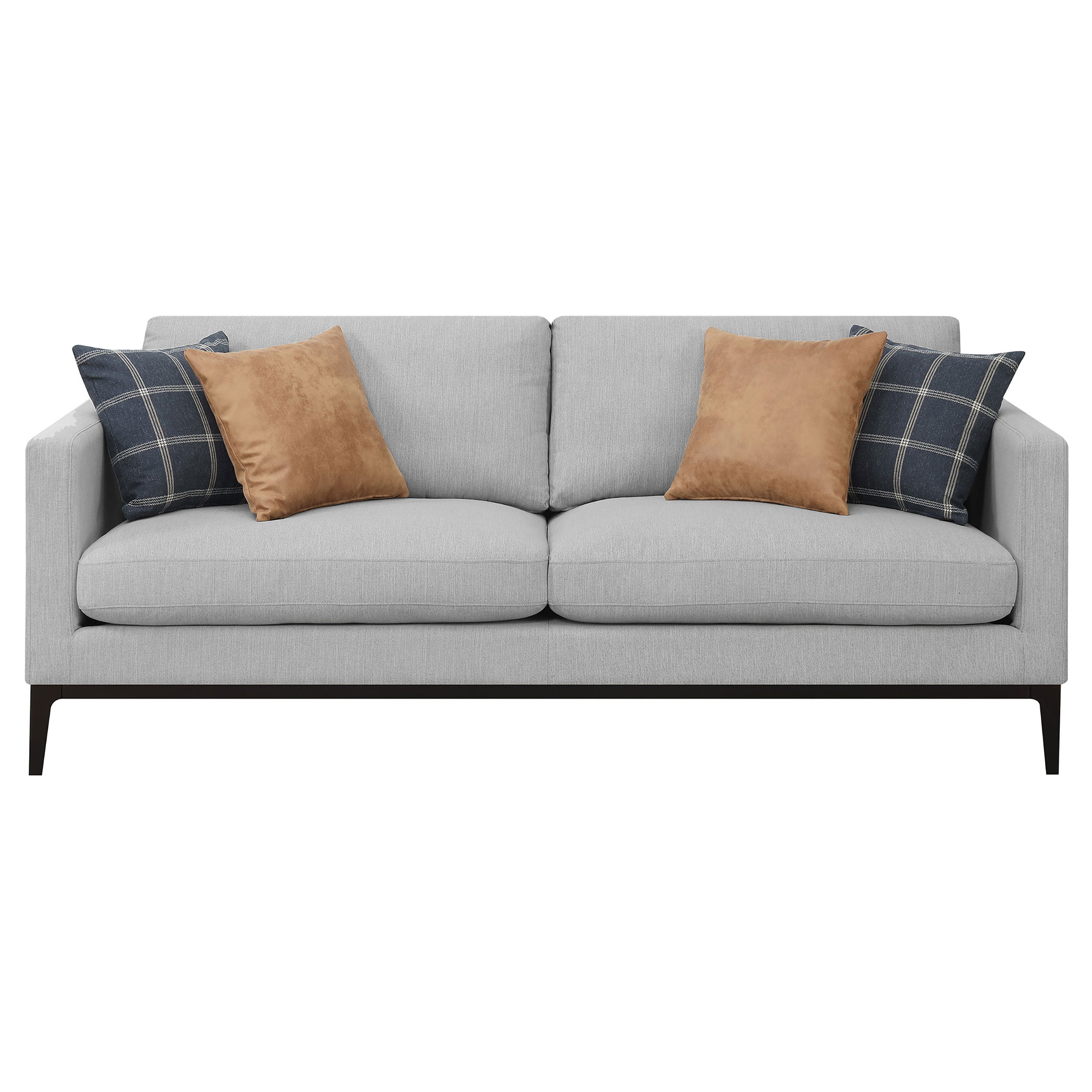 Apperson Light Grey Stationary Sofa