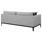 Apperson Light Grey Stationary Sofa