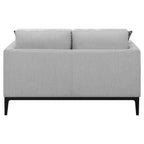 Apperson Light Grey Stationary Loveseat