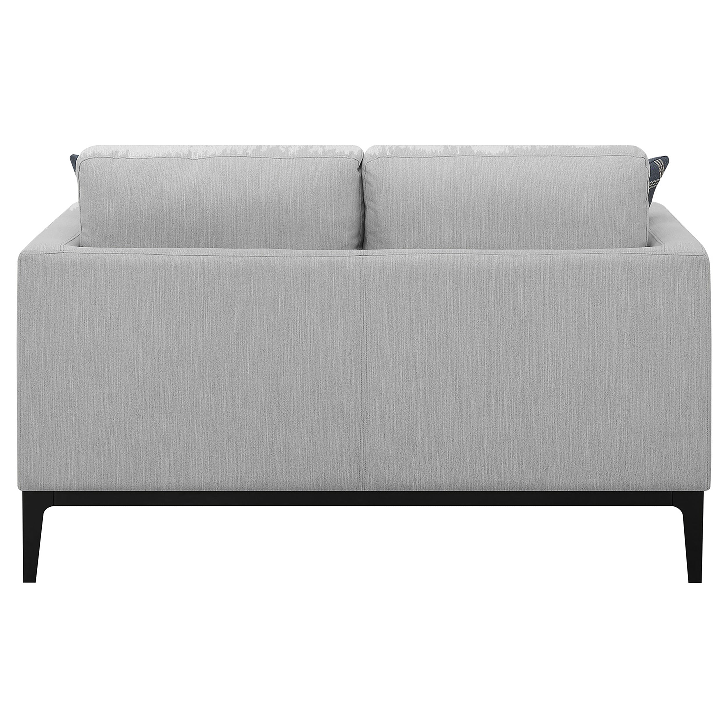 Apperson Light Grey Stationary Loveseat