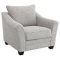 Tomkins Boucle Upholstered Chair Light Grey - 509673