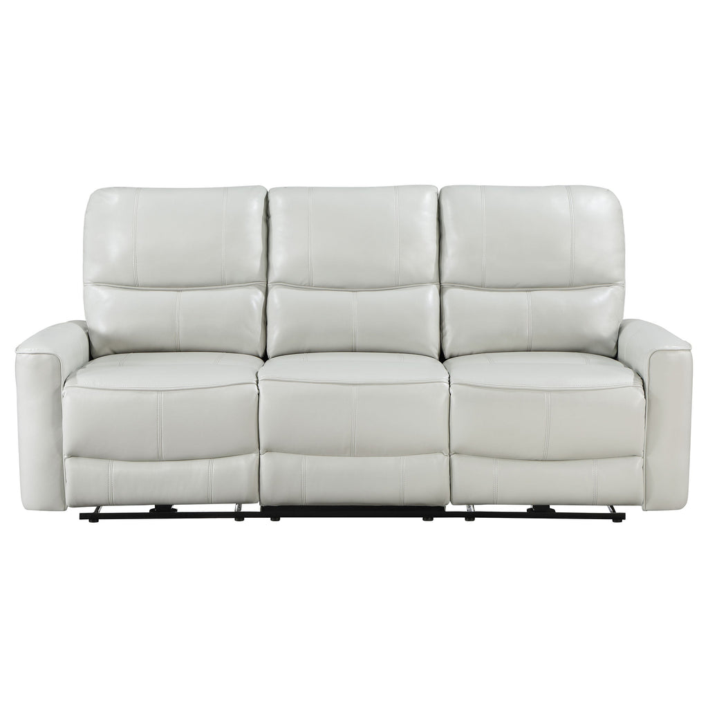 Greenfield 2-piece Power Reclining Sofa Set Dove Grey
