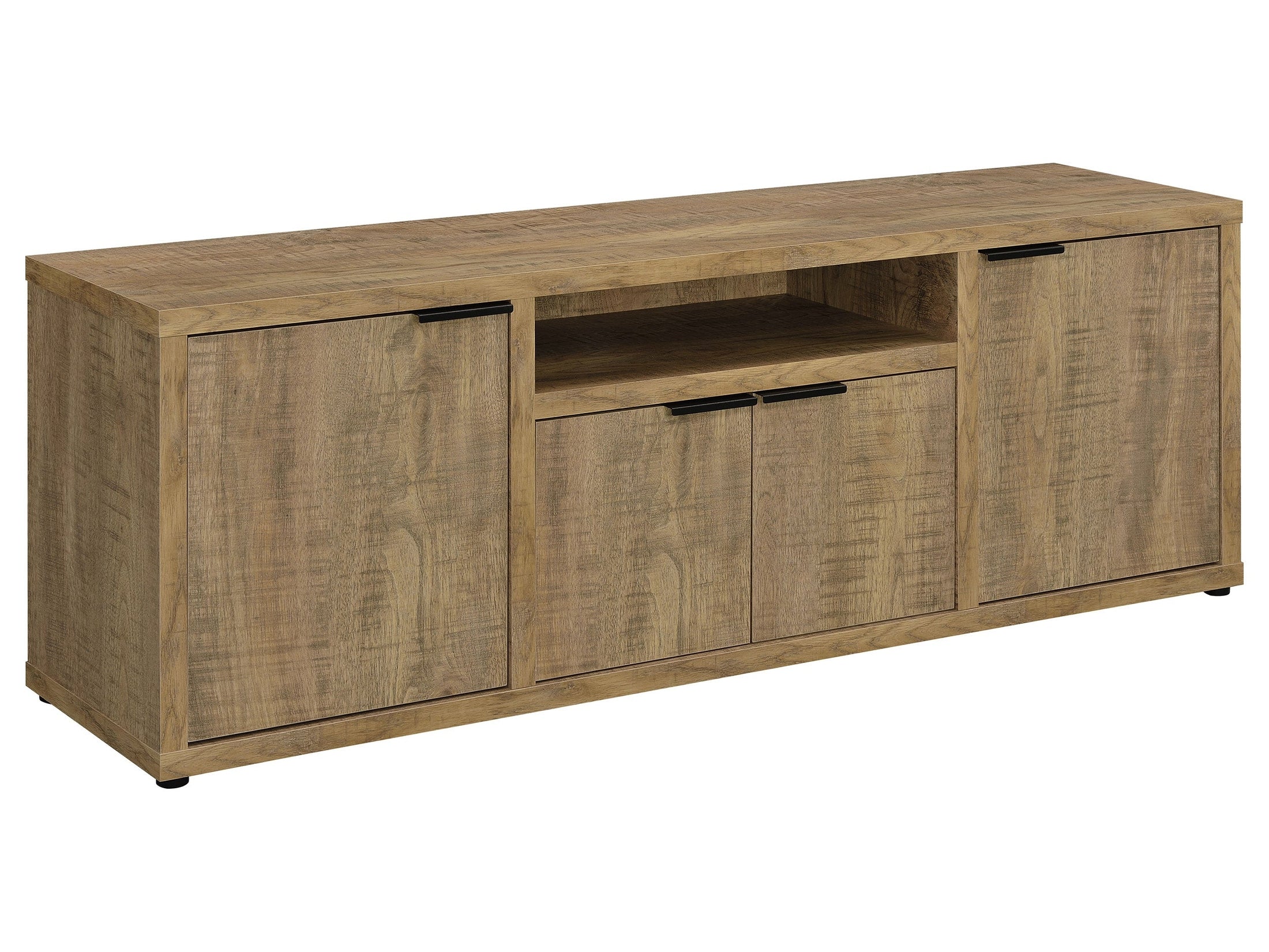 Tabby 4-door Engineered Wood 60-inch TV Stand Mango