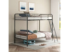 Carson Metal Twin Over Twin Bunk Bed Glossy Black