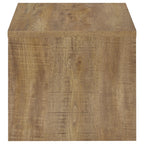 Canoga Engineered Wood Accent Side End Table Light Oak