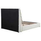 Gwendoline Upholstered Queen Panel Bed White