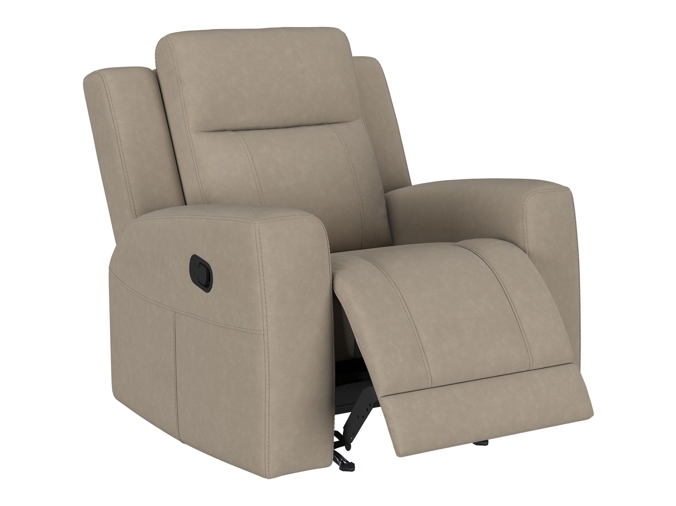 Brentwood Upholstered Recliner Chair Taupe
