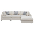 Serene 6-piece Upholstered Modular Sectional Sofa Beige