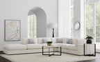 Serene 6-piece Upholstered Modular Sectional Sofa Beige - 551321-SET