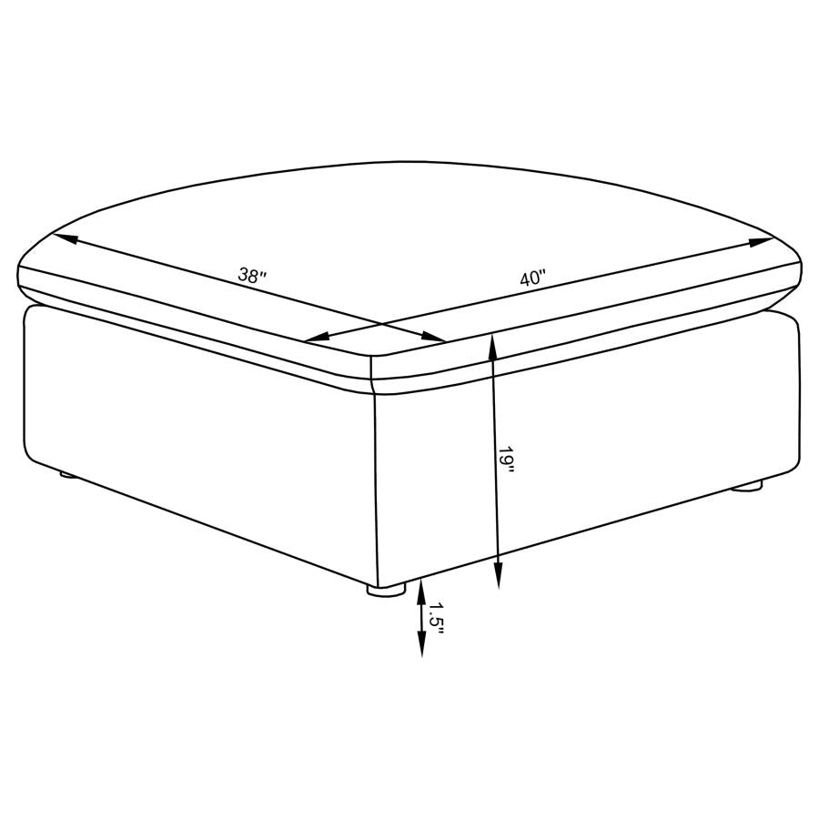Mavenwood Fern 6-Piece Ottoman