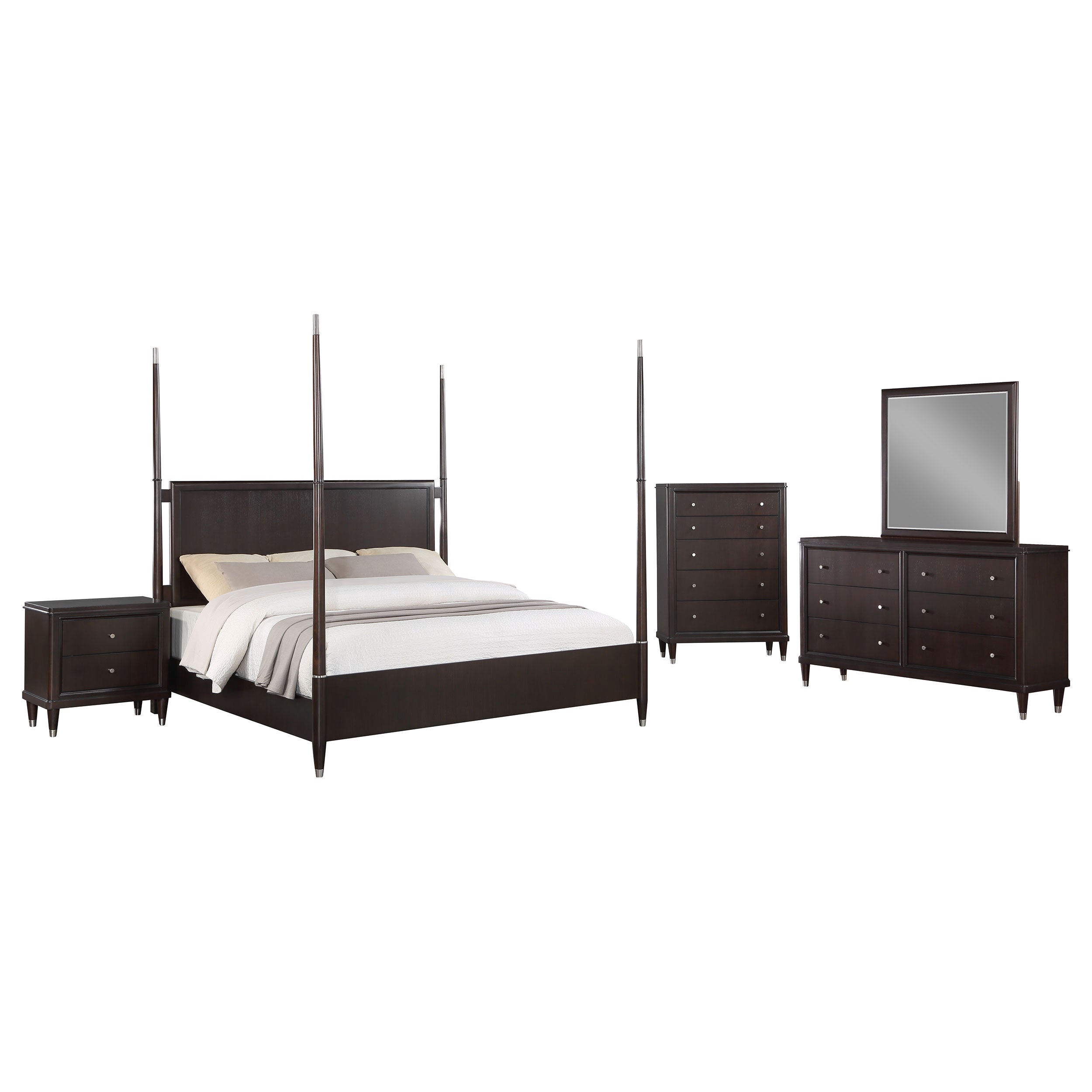 Emberlyn 4-piece Queen Bedroom Set Brown