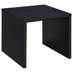 Knapp Lift Top Cocktail Coffee Table with Dual Drawers Black