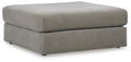 Lumira — 5810308 — Oversized Accent Ottoman / Ash — original white product photo