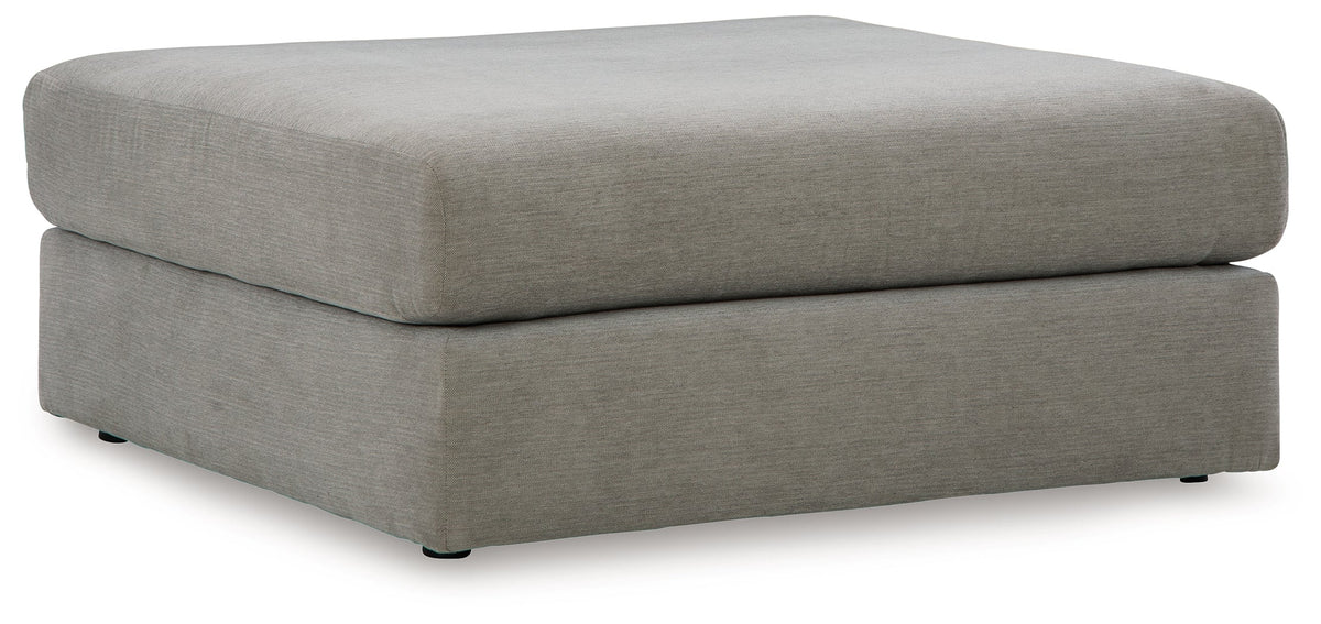 Lumira — 5810308 — Oversized Accent Ottoman / Ash — original white product photo