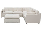 Hobson 6-piece Upholstered Modular Sectional Sofa Charcoal