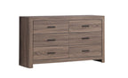 Brantford 6-drawer Dresser Barrel Oak