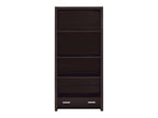 Skylar 71-inch 5-shelf Bookcase with Drawer Cappuccino