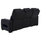 Zuma Faux Dual Power LED Sofa