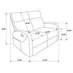 Hamilton Manual Reclining Loveseat