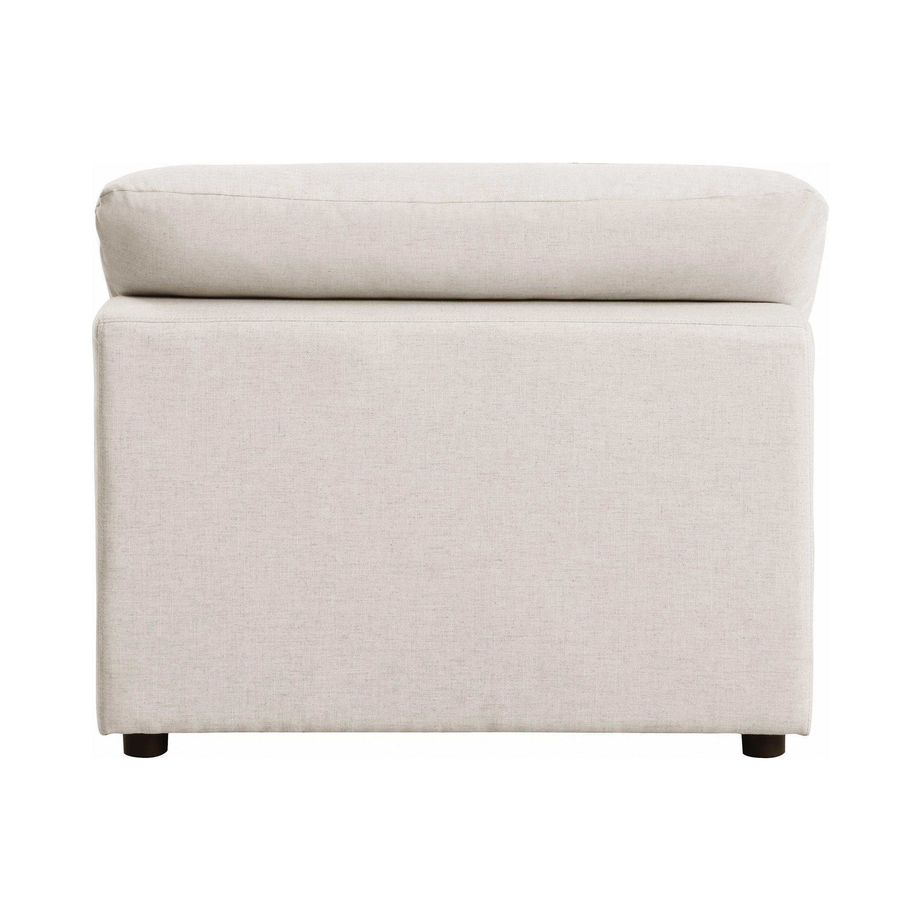 Serene 6-piece Upholstered Modular Sectional Sofa Beige