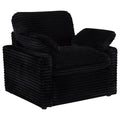 Collins Upholstered Power Recliner Chair Black
