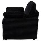 Collins Upholstered Power Recliner Chair Black