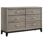 Valen Four-piece Full Bedroom Set Light Taupe