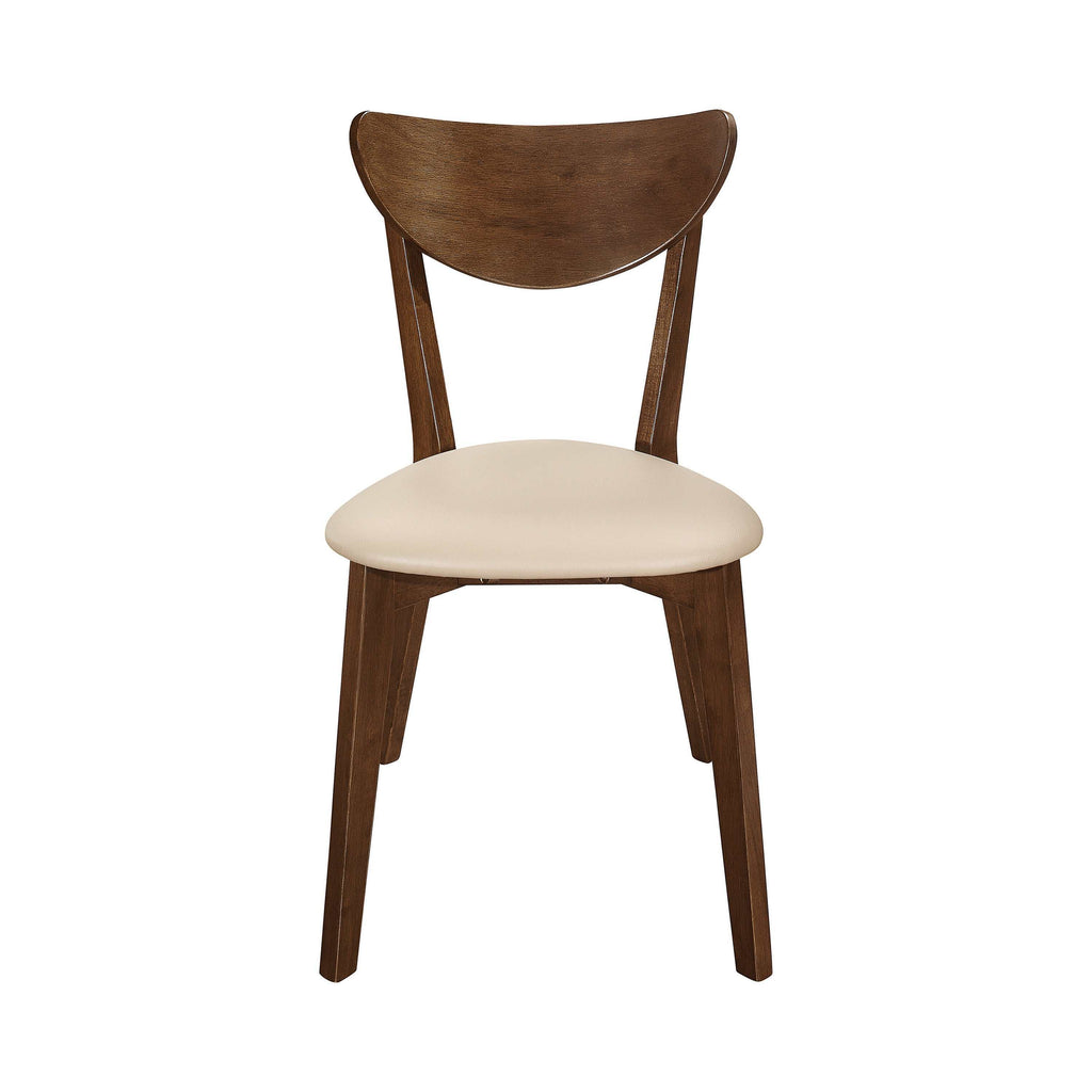 Kersey Wood Dining Side Chair Chestnut (Set of 2)