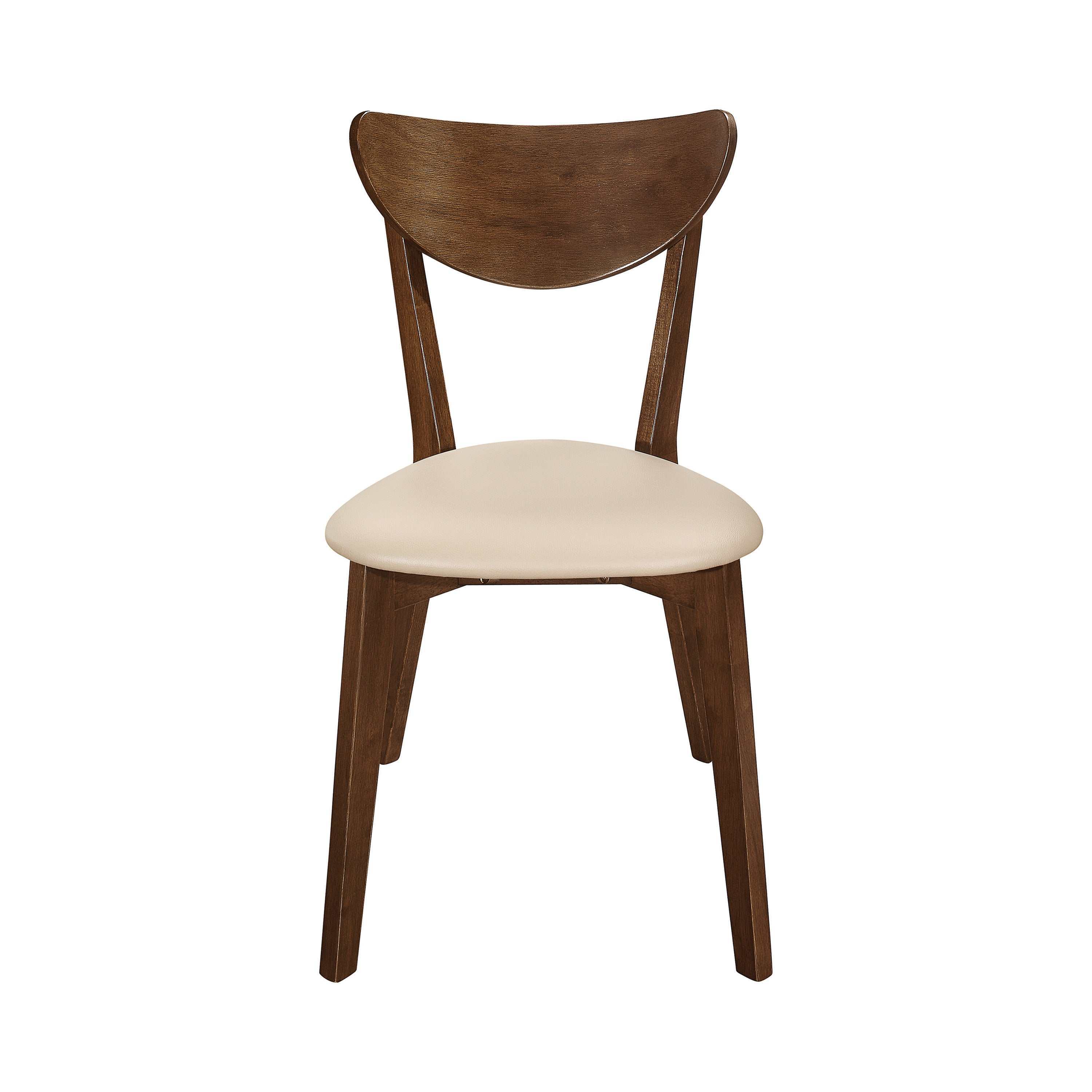 Kersey Wood Dining Side Chair Chestnut (Set of 2)