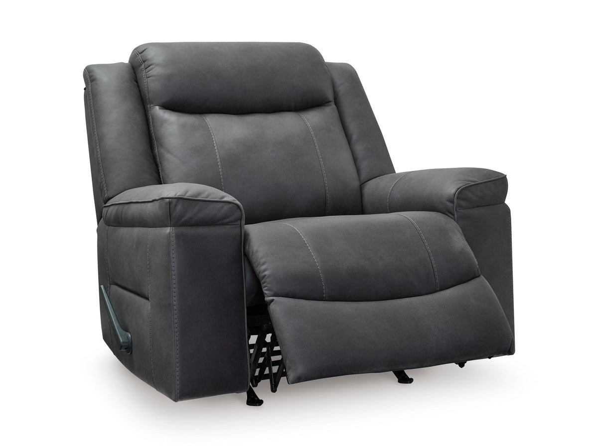 Status Check Shadow Oversized Rocker Recliner