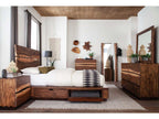 Winslow 4-piece Eastern King Bedroom Set Smokey Walnut