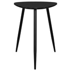 Odessa Triangular Solid Wood Coffee Table Black