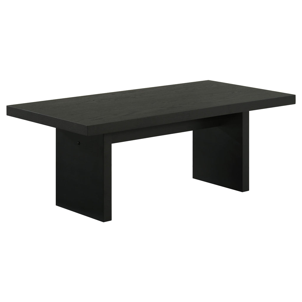 Decker 47-Inch Rectangular Cocktail Coffee Table Natural Oak