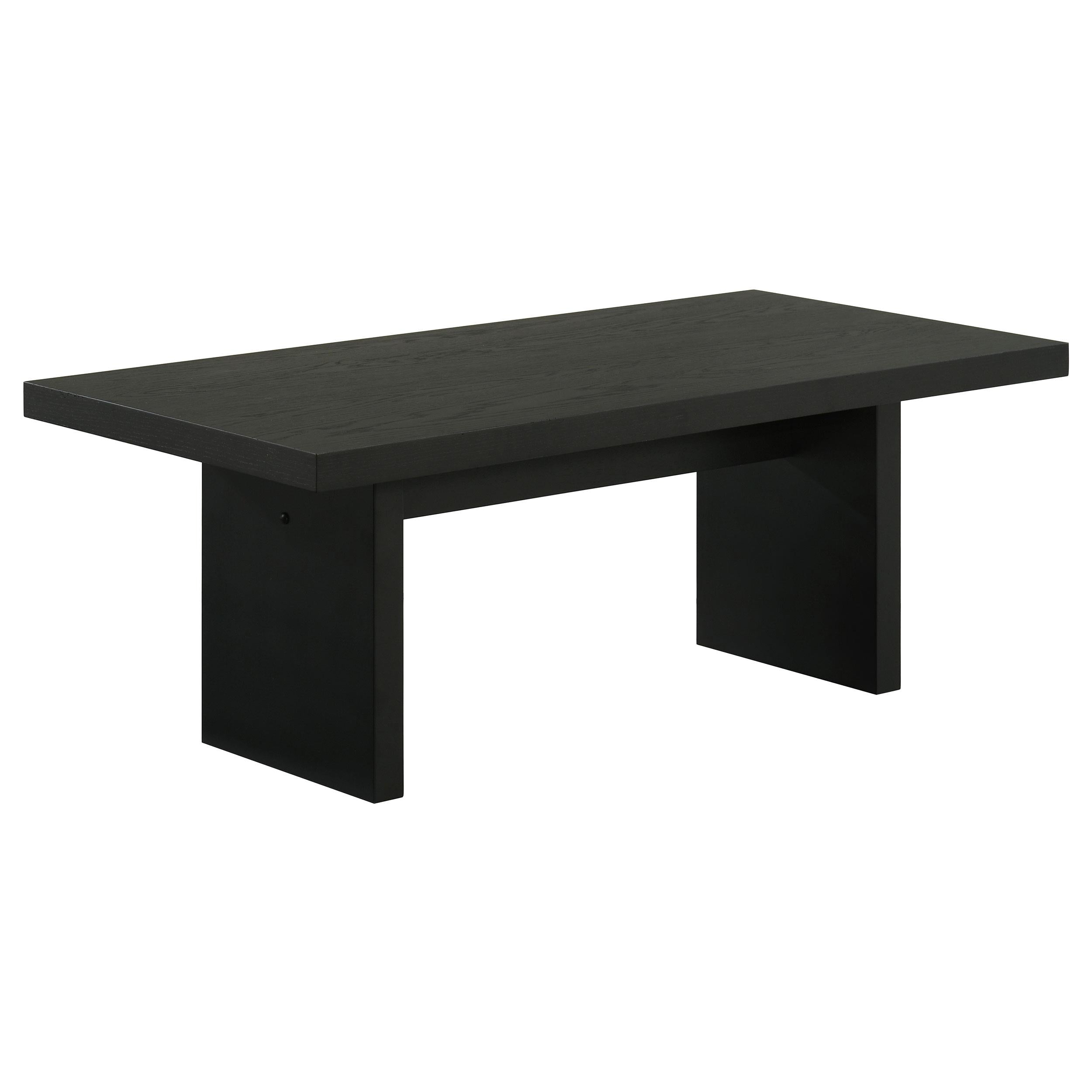 Decker 47-Inch Rectangular Cocktail Coffee Table Natural Oak