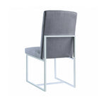 Mackinnon Upholstered Dining Side Chair Grey (Set of 2)