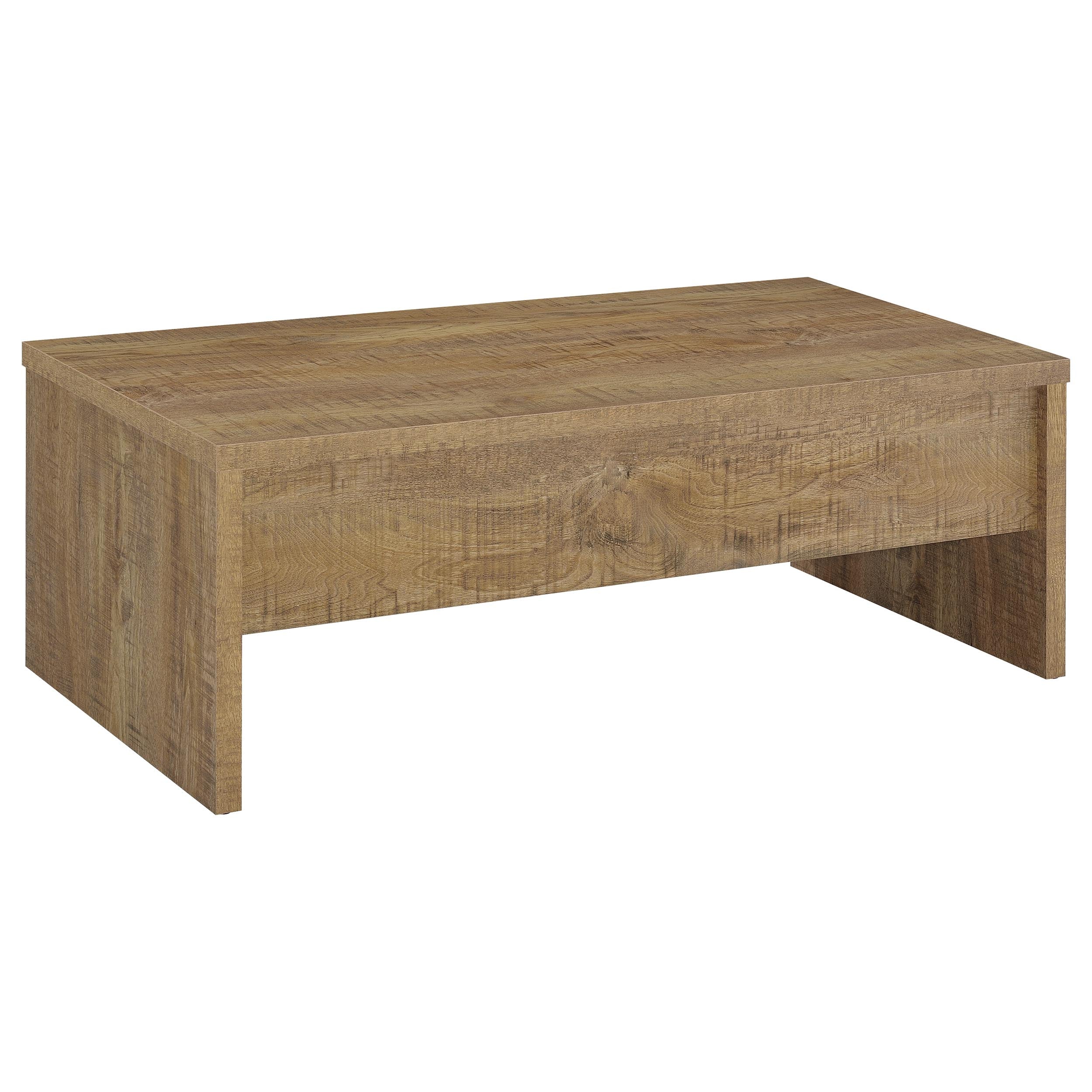Canoga Engineered Wood Lift Top Coffee Table Light Oak