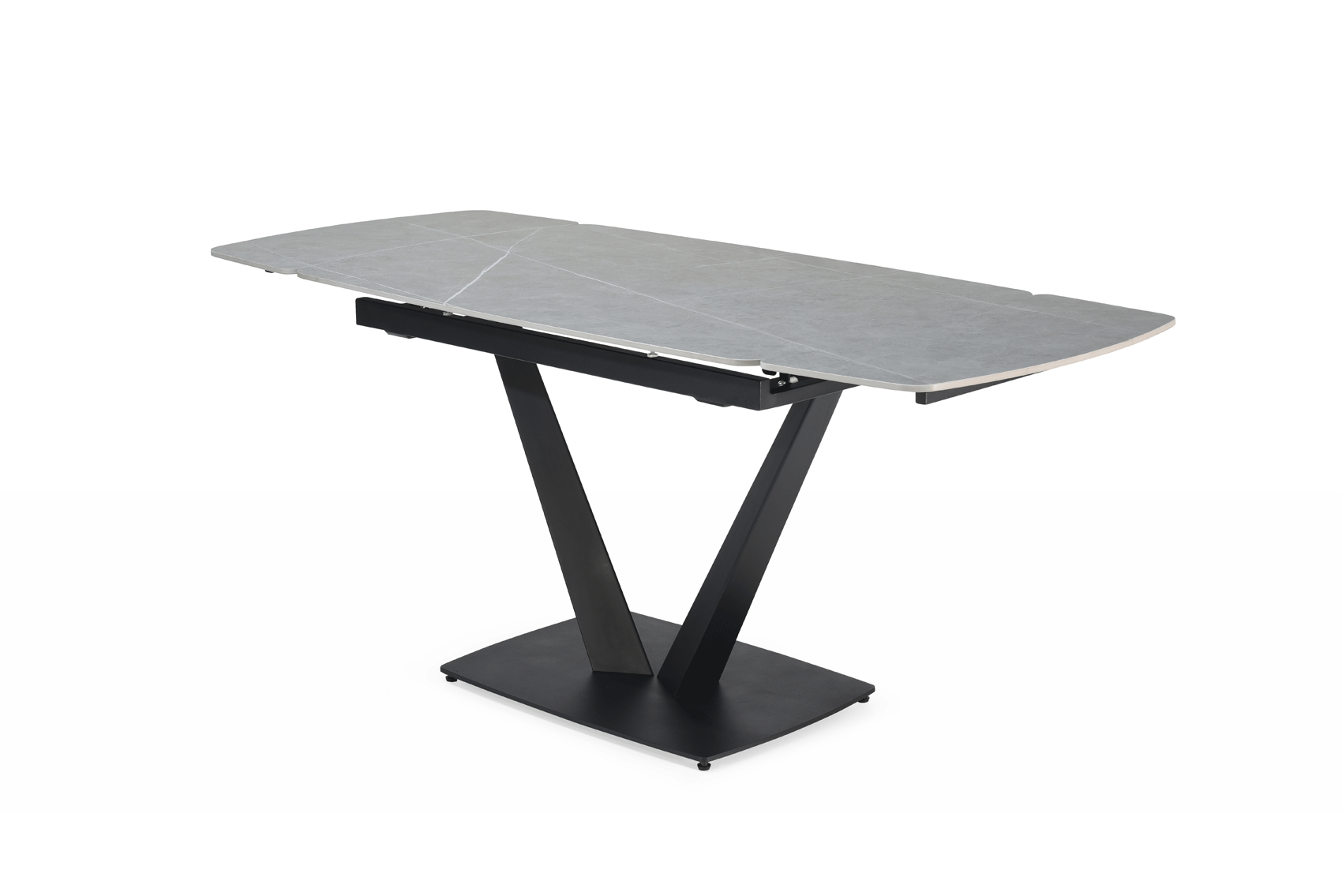 ESF Furniture - 109 - 5 Piece Dining Table Set in Grey - 109TABLEGREY-5SET