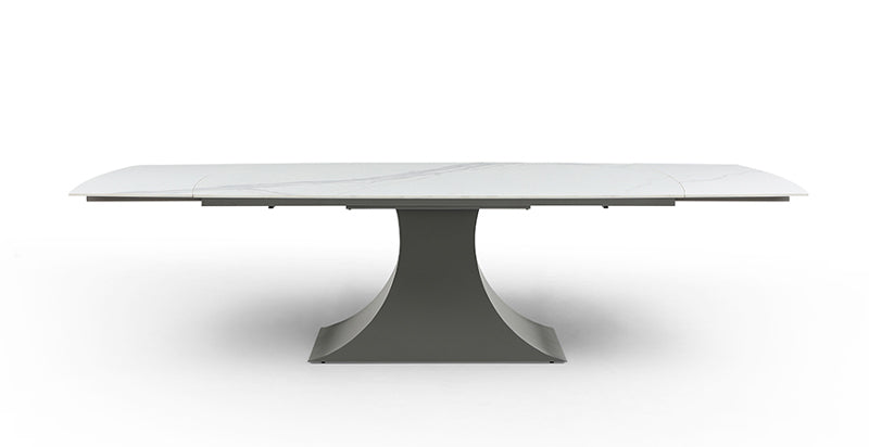ESF Furniture - 9437 - 5 Piece Dining Table Set in Light Grey - 9437TABLE-1218CHAIRGREY-5SET