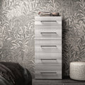 ESF Furniture - Mia Chest w/ Handles in Silver Grey - MIACHEST