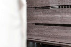 ESF Furniture - Viola 5 Piece King Size Bedroom Set in Purple Elm - VIOLAKS-5SET