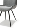 ESF Furniture - 109 - 5 Piece Dining Table Set in Grey - 109TABLEGREY-5SET