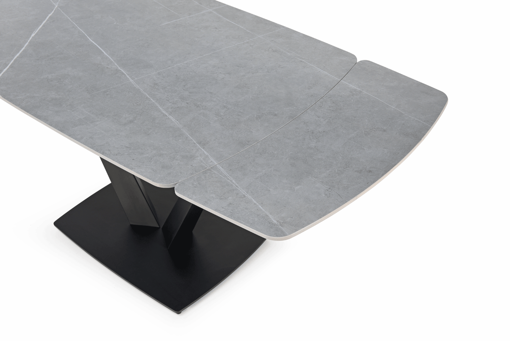 ESF Furniture - 109 - 5 Piece Dining Table Set in Grey - 109TABLEGREY-5SET