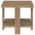 Dawn Square Engineered Wood Coffee Table Mango Brown