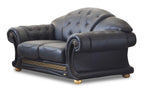ESF Furniture - Apolo 3 Piece Living Room Set in Black - APOLO3BLACK-3SET