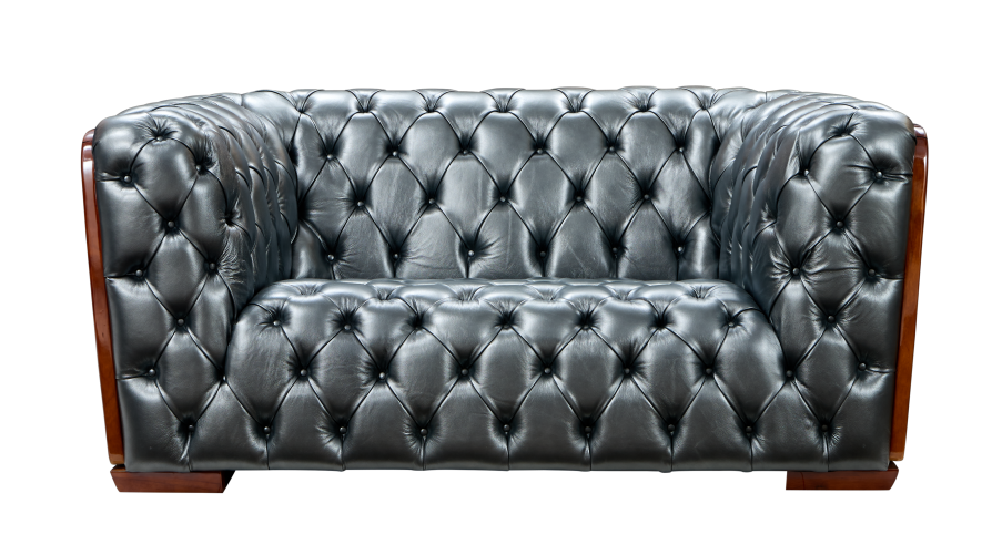 ESF Furniture - 415 4 Piece Living Room Set in Gray - 415GRAY-4SET