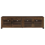 Sachin 4-door Engineered Wood 79-inch TV Stand Distressed Pine