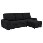 Cannella U-Shaped Double Chaise Upholstered Sectional Sofa Beige